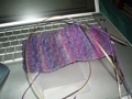 Purple Trekking Sock