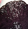 Purple Shawl, Flower Pattern