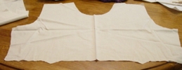 Muslin Front Piece